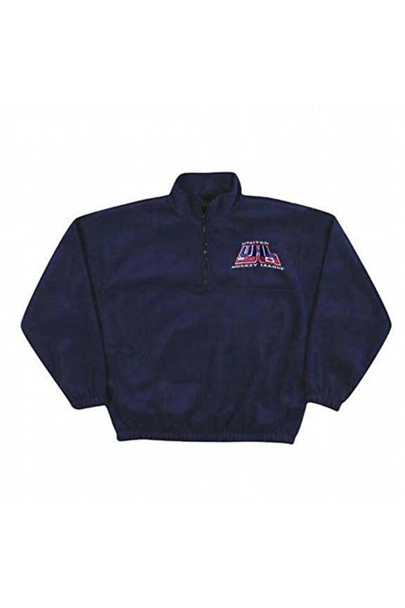 - Embroidered Fleece Pullover - Large