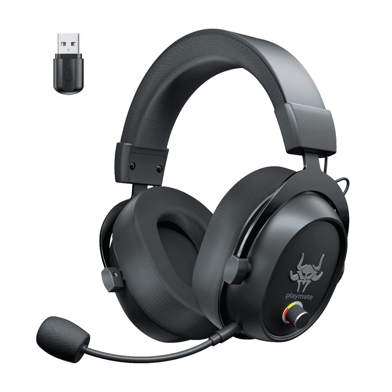 UHM Wireless Gaming Headset for PC/PS4/PS5/ Nintendo Switch,Over