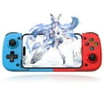 thumbnail image 1 of Mobile Phone Gaming Controller for IOS/Android/Switch,Wireless Phone Gamepad with Hall Effect Joystick,3D Vibration Motors,Supper Turbo and Maro Buttons(Blue and red), 1 of 8