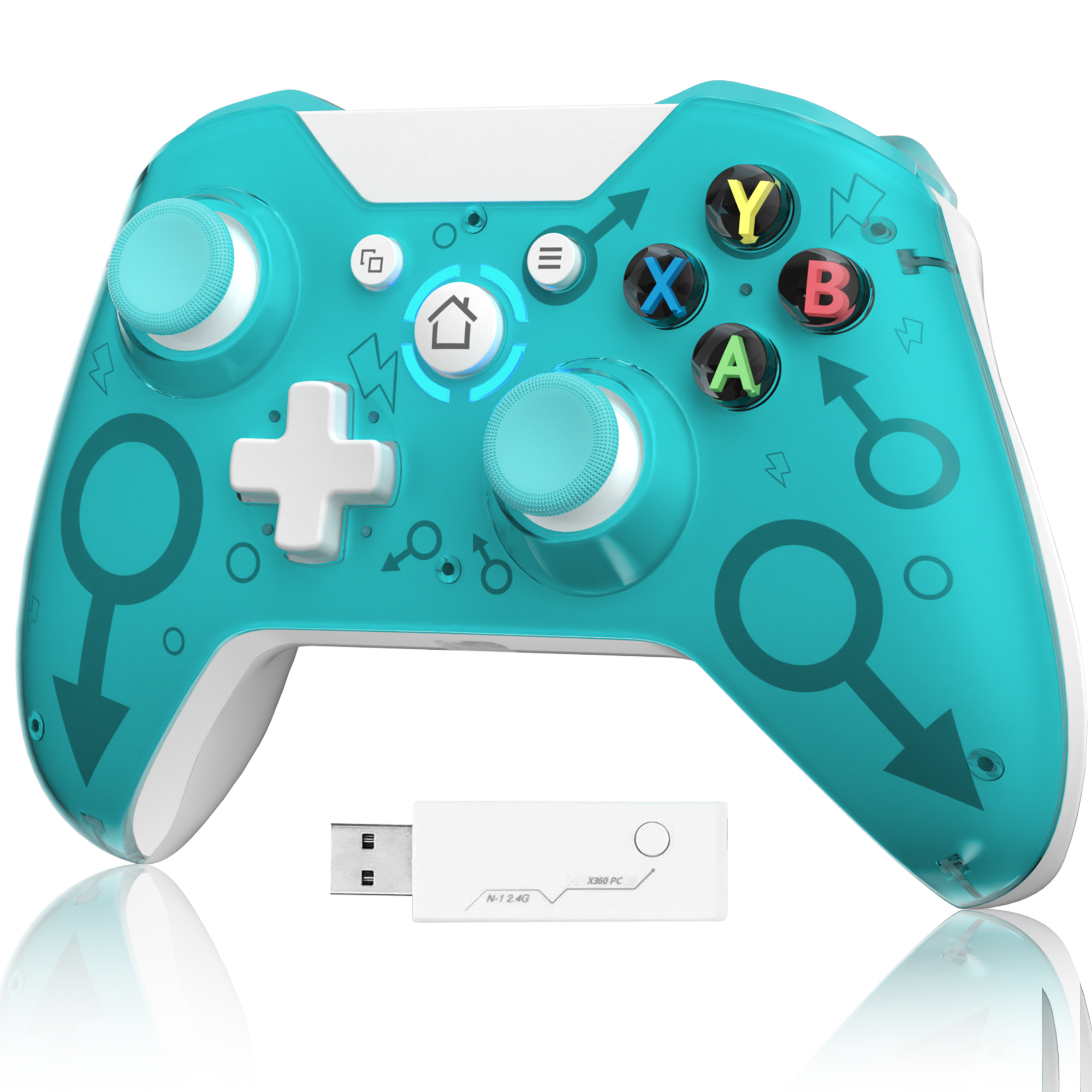 Wireless controller for switch lite oled ps5 ps4 pc iphone android