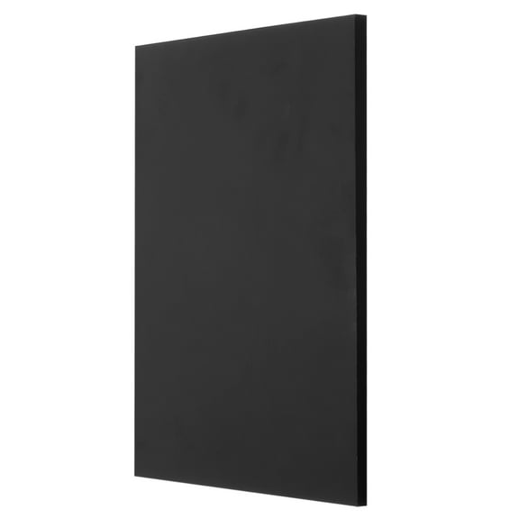 UHMW Ultra High Molecular Weight Polyethylene Sheet, 1/4" Thick 6" x 8'' Black