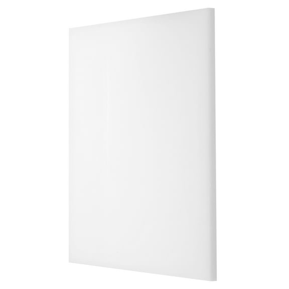 UHMW Ultra High Molecular Weight Polyethylene Sheet, 1/4" Thick 8" x 8'' White
