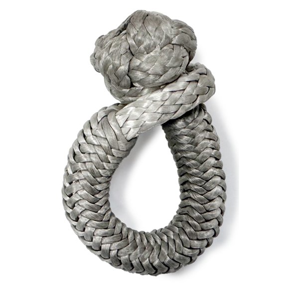 UHMWPE Soft Shackles 9.9 (230mm) 5/6 Rope (8mm), 1/2 Body (14mm), 9,436 lbs Breaking Strength Marine Rigging Soft Connector for Sailing, Boating, Yacht