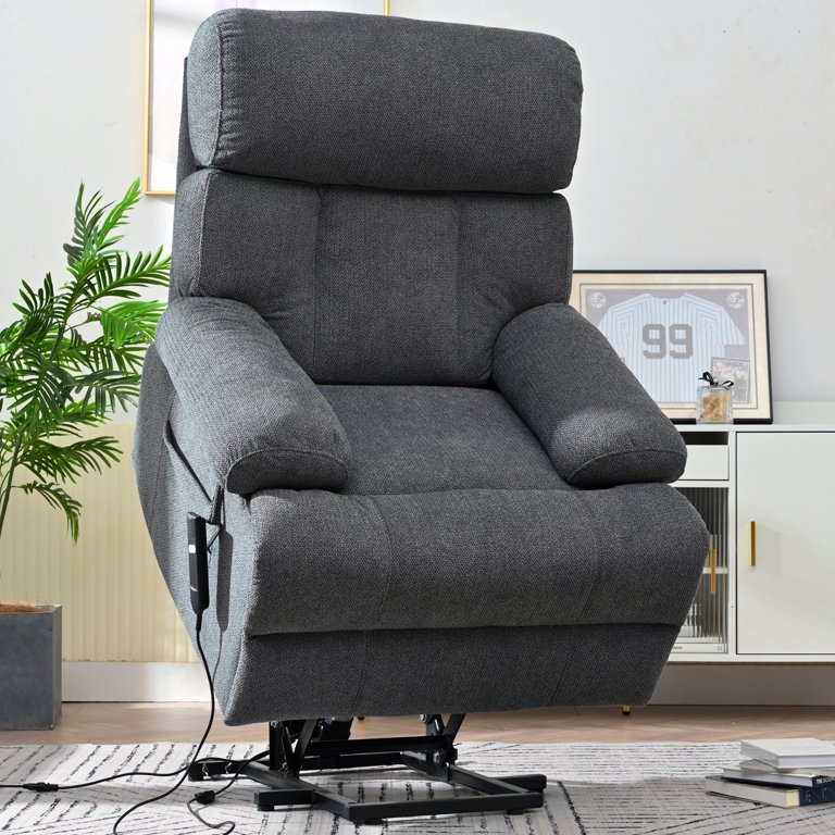 uhomepro Power Lift Recliner Chair with Heat and Massage, 350lb