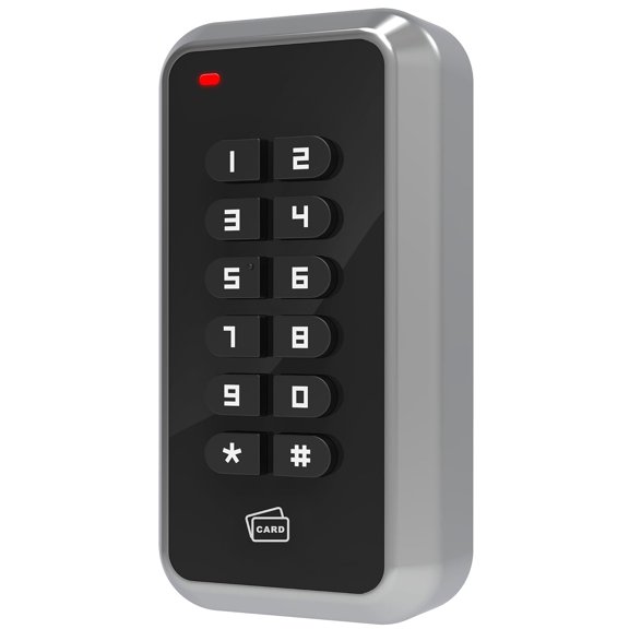 UHPPOTE 125KHz RFID Wiegand Card Reader Keypad 26/34 bit Metal Shell IP65 Proximity Waterproof Reader for Door Access Control System