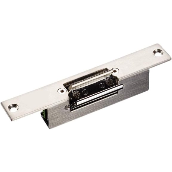 UHPPOTE 12V Electric Strike Door Lock Fail-Safe for Glass Door Without Frame
