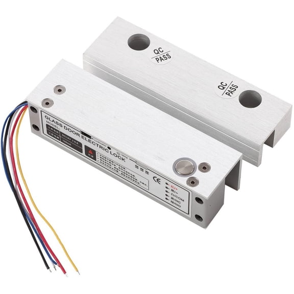 UHPPOTE Electric Bolt Lock 12VDC Fail Safe NC Mode with Feedback Signal for Frameless Glass Door