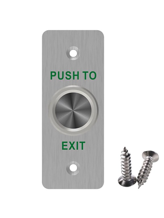 Momentary Push to Exit Button Outdoor Waterproof Rated IP65 for Door Access Control