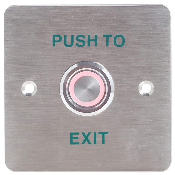 UHPPOTE Waterproof IP68 Stainless Steel Piezoelectric Release Exit Push to Exit Button