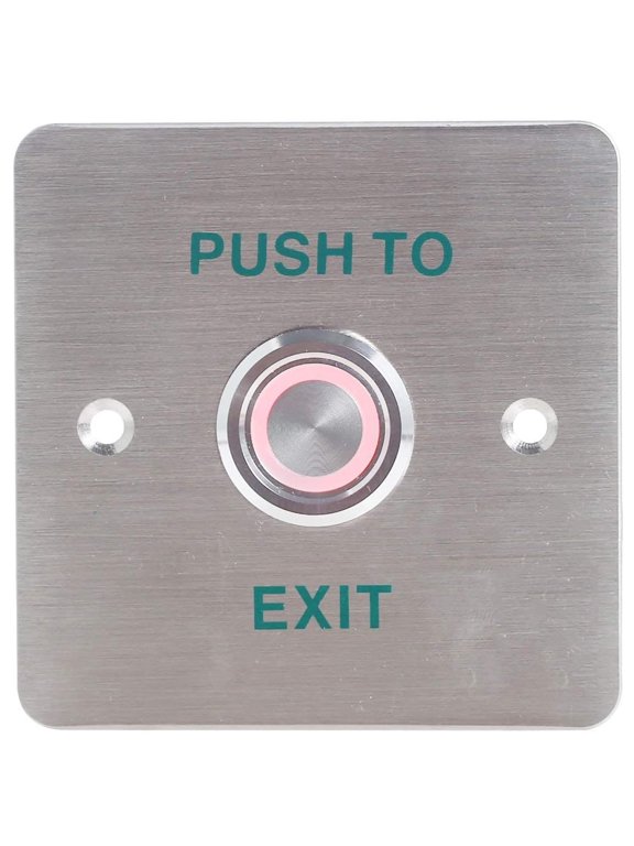 Waterproof IP68 Stainless Steel Piezoelectric Release Exit Push to Exit Button