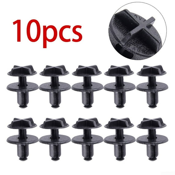 10 Pcs Radiator Cover Retaining Clips for Jaguar S-Type XJ8 XK XR812941010