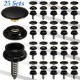 thumbnail image 1 of UHUSE 15mm Snap Fastener Button Screw Studs Kit for Boat Cover Home Improvement Tent, 1 of 6