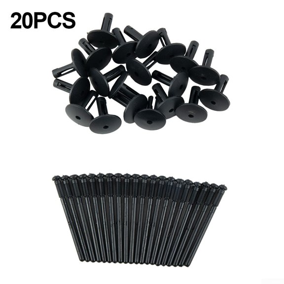 UHUSE 20 Sets Bumper Fender Plastic Rivet Fastener for BMW X1 E84 X3 F25 X5 E70 X6 E71