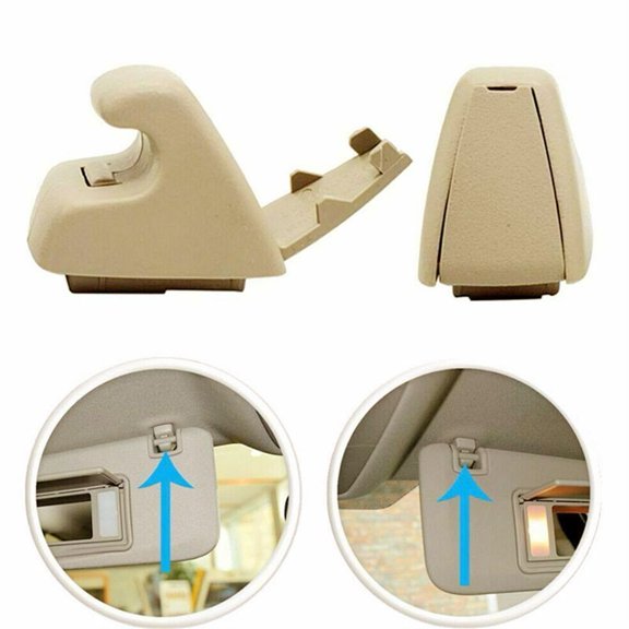 UHUSE 2Pcs Sun Visor Support Clip For GMC 95994975 For Sonic Verano For Cruze Limited