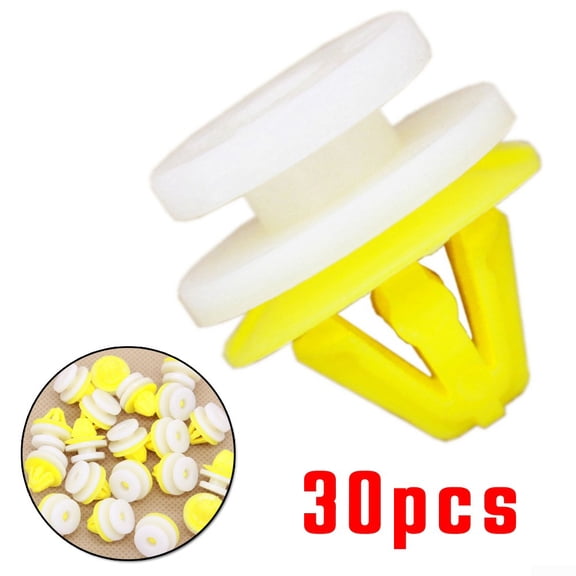 UHUSE 30pcs Retainer Fit For 2008-2015 Land Rover LR2 Door Cladding Fastener Clips