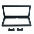 thumbnail image 1 of Floating Display Case Transparent Suspension box Stand Organizer Collection, 1 of 12