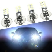 UHUSE 4x H1 6000K Super White DC12V-24V LED Headlight Bulbs Kit Fog Driving Light Lamp