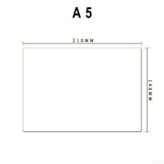 UHUSE A5 Magnetic Whiteboard Fridge Dry Wipe Markers Writing Record Message Board