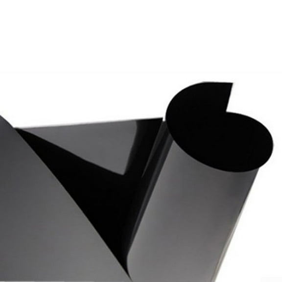 UHUSE Black Blackout Glass Film Casement Tint Film Privacy Bathroom Bedroom Home Decor