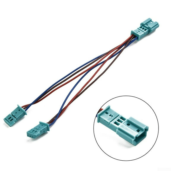 UHUSE Cupholder LED Ambient Light AC/Radio Adapter Y Cable Fit For BMW F30 F31 F80 M3