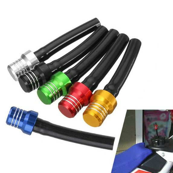 UHUSE Fuel Gas Tank Cap Air Vent Breather Valve Hose Tube for Dirt Bike Motorcycle ATV