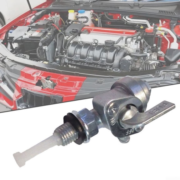 UHUSE Gas Tank Fuel Switch Shut Off Valve Pump Tap Petcock Gasoline Generator Oil Tank