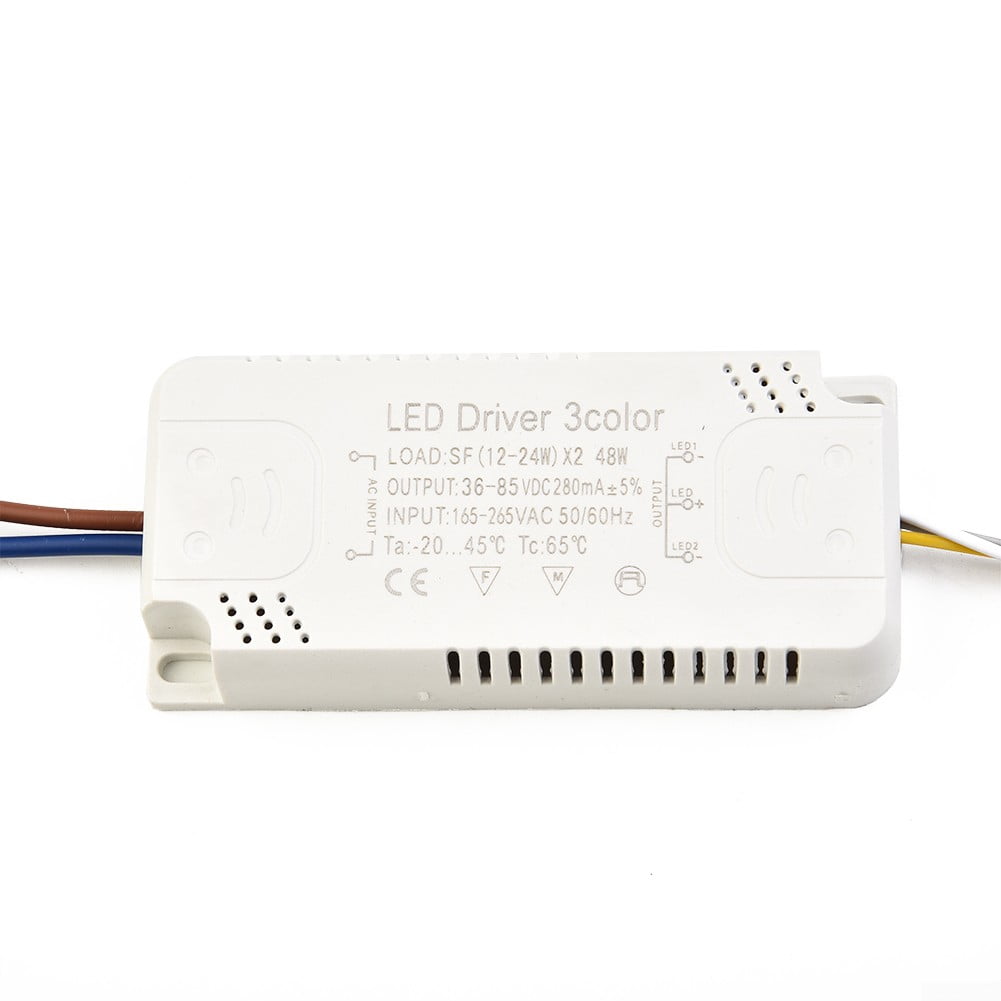 UHUSE LED Driver 3color Adapter For LED Lighting Non-Isolating ...