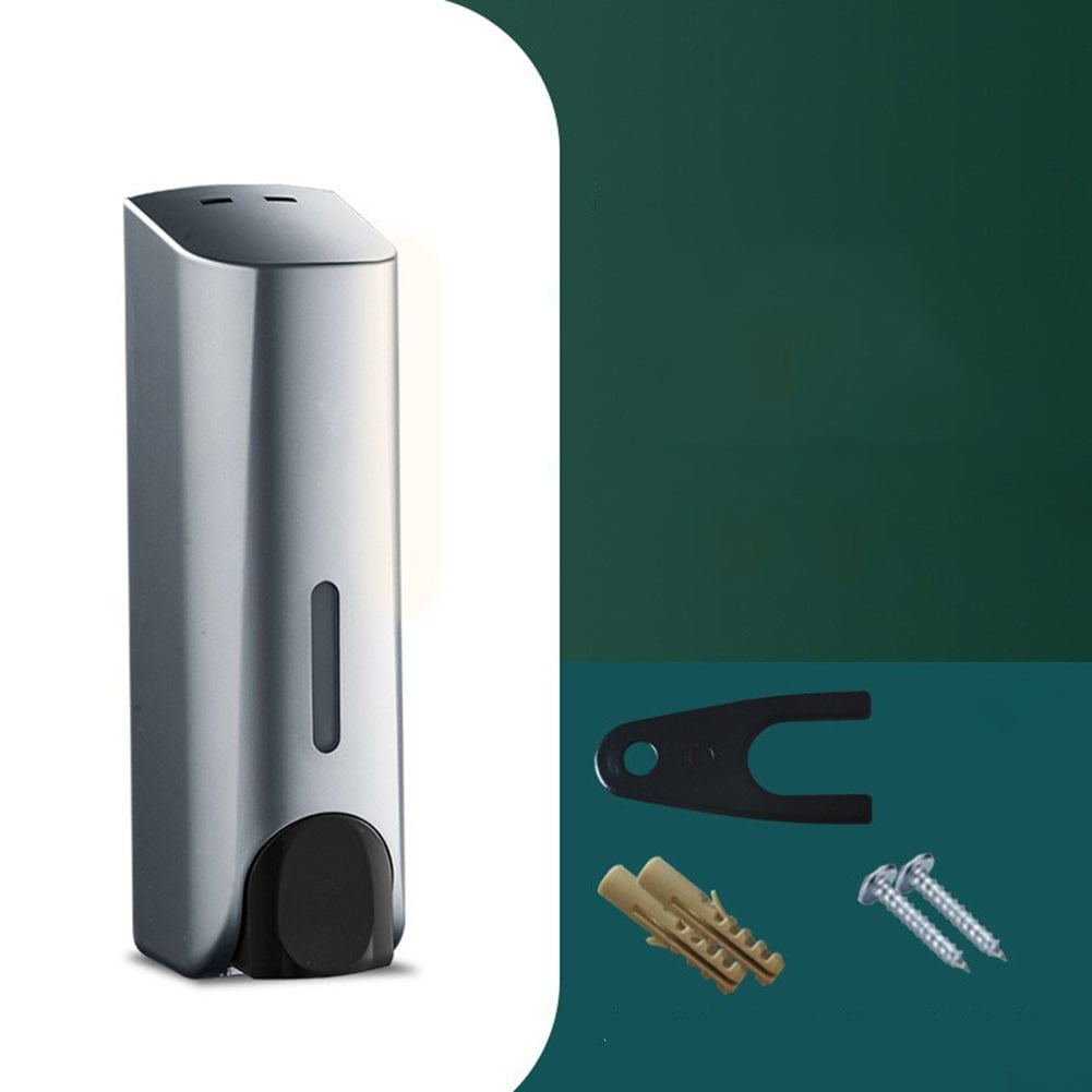 UHUSE Soap Dispenser Wall Mounted Liquid Bathroom Hand Soap Shower Gel