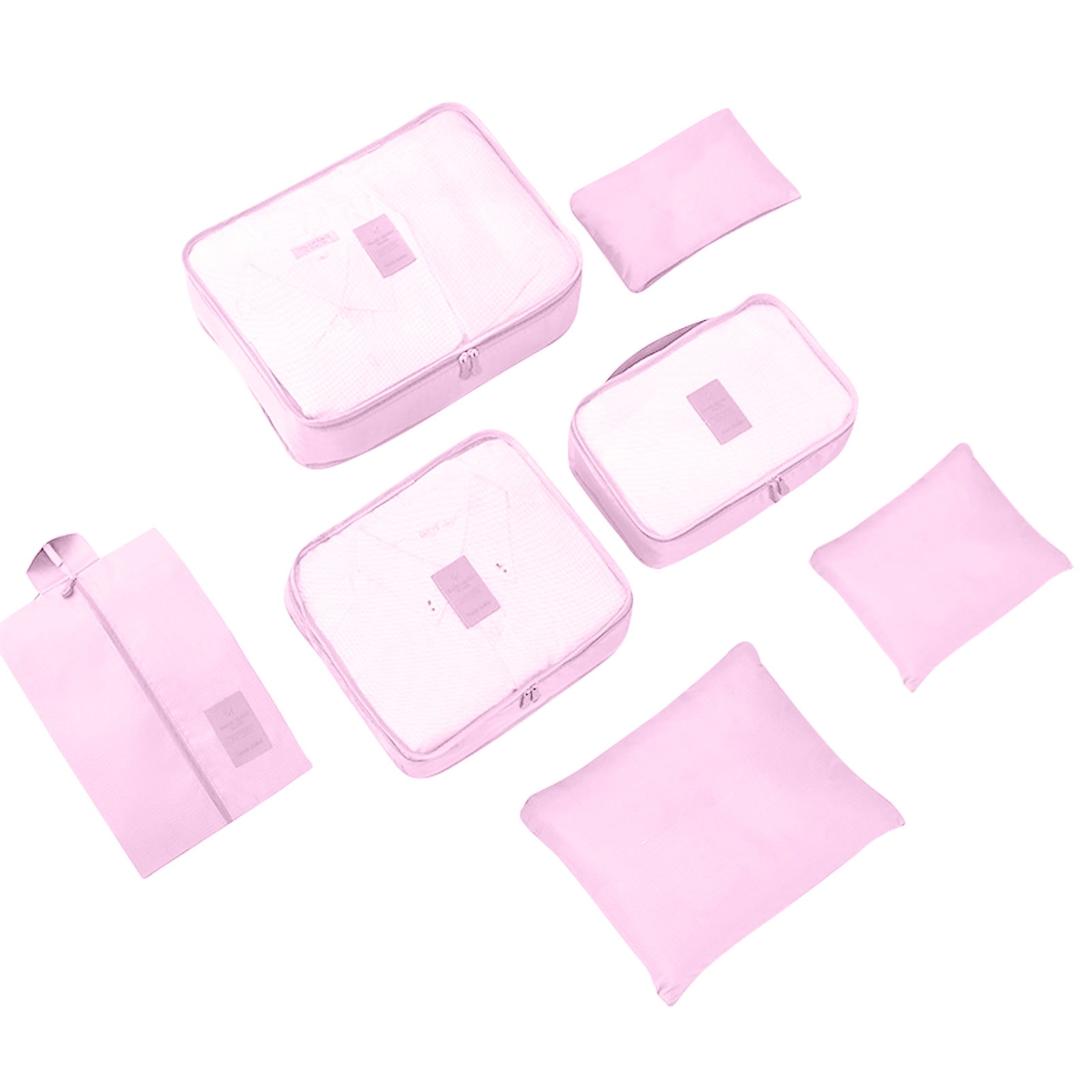 UHUYA 7 Set Packing Cubes for Travel, 7 Various Sizes, Luggage ...