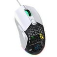 thumbnail image 1 of UHUYA Gaming Mouse Wired Gaming Mouse 7200 DPI Programmable Wired Gaming Mouse Mice LED RGB Backlight Programmable Mouse White, 1 of 9