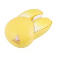 thumbnail image 1 of UHUYA Wireless Mouse Mute Lovely Rabbit Women Office Laptop Yellow, 1 of 3