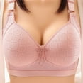 thumbnail image 1 of UHUYA Womens Bras Mothers Day Gifts Comfortable Breathable Bra Underwear No Rims Khaki 40/90BC, 1 of 3