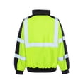 thumbnail image 1 of UHV575L4XL High Visibility Green Waterproof 3-Season Jacket - 4X-Large, 1 of 9