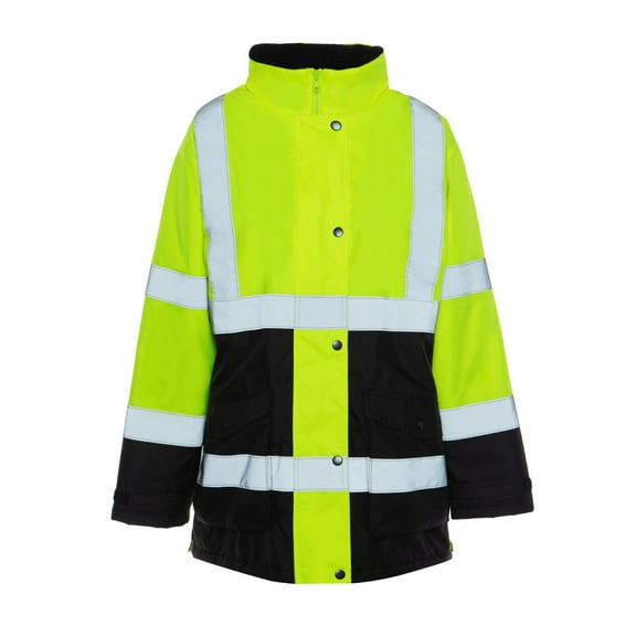 UHV6642XL High Visibility Green Waterproof Class 2 Jacket - 2X-Large