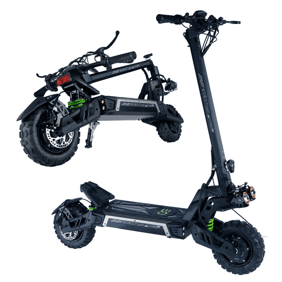 UIGGOO Electric Scooter for Adults, 6000W Dual Motor, Up to 55 MPH & 50 Miles Range, 11" Off-Road Tires, 330 lbs Max Load, Foldable Sports E-Scooter with Dual Suspension