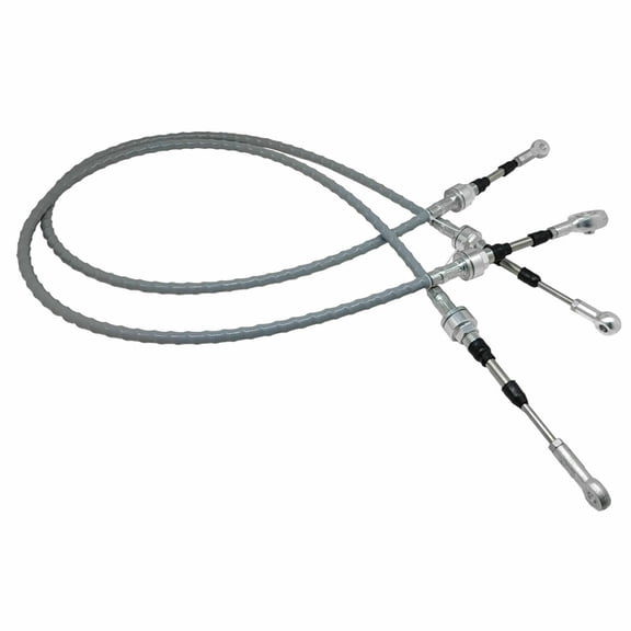 UINIEBOOM 2Pcs Transmission Shifter Cable, Shift Linkage Compatible with RSX K20 K24 K Swap Series EG EK K-Series/with Civic