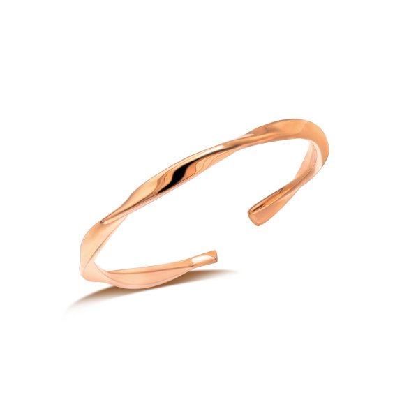 UIONEN 925 Silver Dainty Stackable Ring Twist Eternity Bands Minimalist Jewelry Women