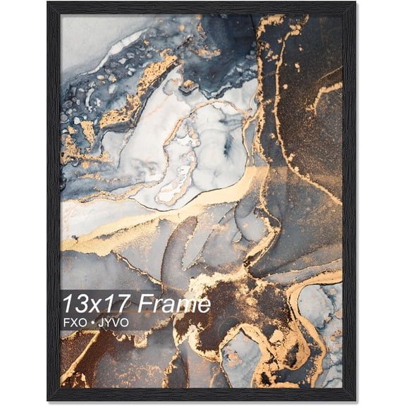 UITBDWR-13x17 Picture Frame Black Engineered Wood Wall Hanging