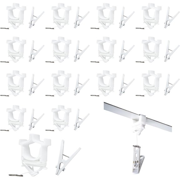 UITBDWR-15 Pack Drop Ceiling Hooks, Ceiling Tile Hooks with Hanging Cords
