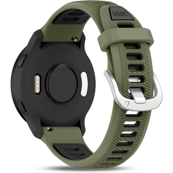 UITBDWR-18mm 20mm 22mm Quick Release Silicone Bands for Garmin Watch