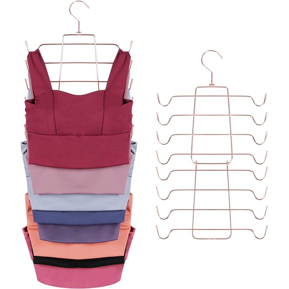 UITBDWR-2 Pack Tank Top Hanger, Bra Organizer for Closet, Space Saving