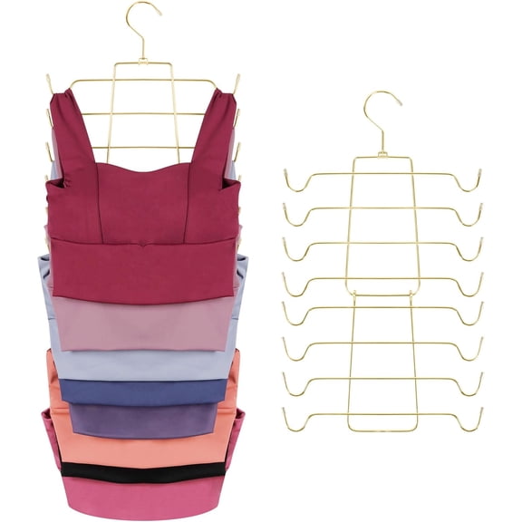 UITBDWR-2 Pack Tank Top Hanger, Bra Organizer for Closet, Space Saving