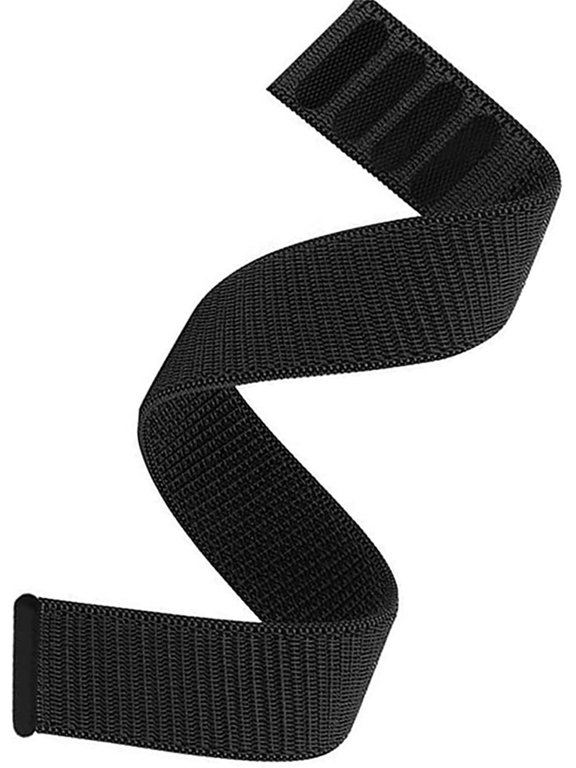 -22mm Hook & Loop Quick Dry Watch Bands for Garmin Instinct 3/2/1 45mm, Nylon Ultralight Sport Wristband Strap for Garmin Instinct Solar/Tactical/Esports/Tide/2 Surf