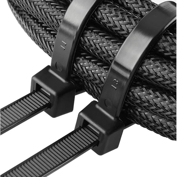 UITBDWR-Extra long zip ties 36 inch black Large cable ties heavy duty outdoor use 250 lbs thick Nylon plastic Zipties 20pcs