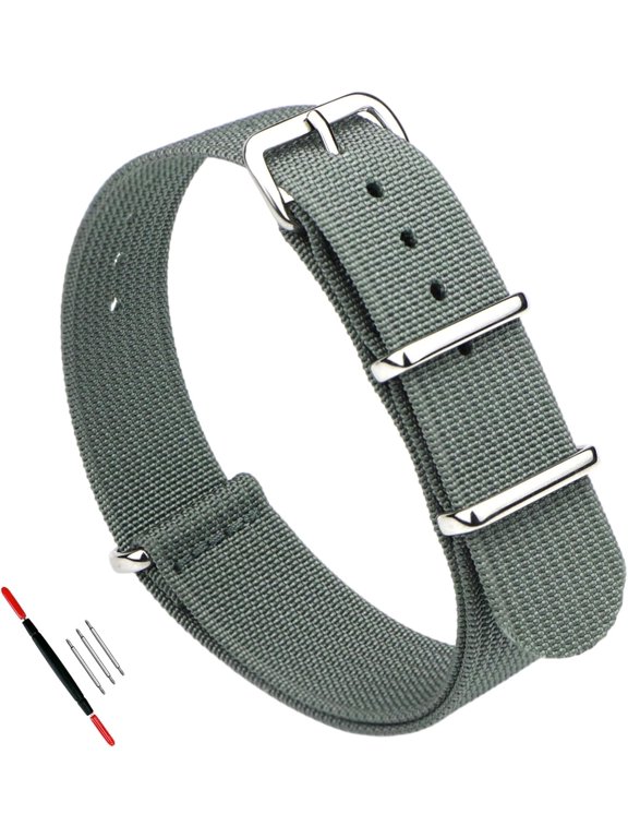 -Nylon Watch Straps for Men 16mm 18mm 19mm 20mm 21mm 22mm 24mm Band