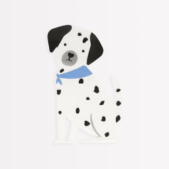 UITBDWR-Puppy Napkins (Pack of 16), Disposable