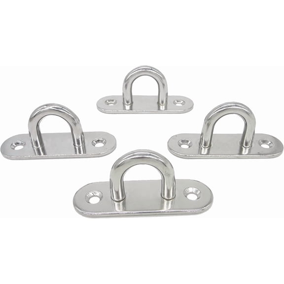 UITBDWR-Stainless Steel Ceiling Hooks & Wall Hangers, 4-Pack