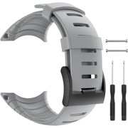 UITBDWR-Suunto Core Strap, Rubber Replacement Watch Band for Suunto Core SS014993000.