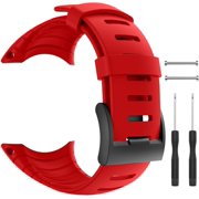UITBDWR-Suunto Core Strap, Rubber Replacement Watch Band for Suunto Core SS014993000.