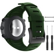 UITBDWR-Suunto Core Strap, Rubber Replacement Watch Band for Suunto Core SS014993000.